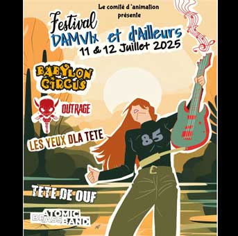 Festival Damvix Ailleurs 2025